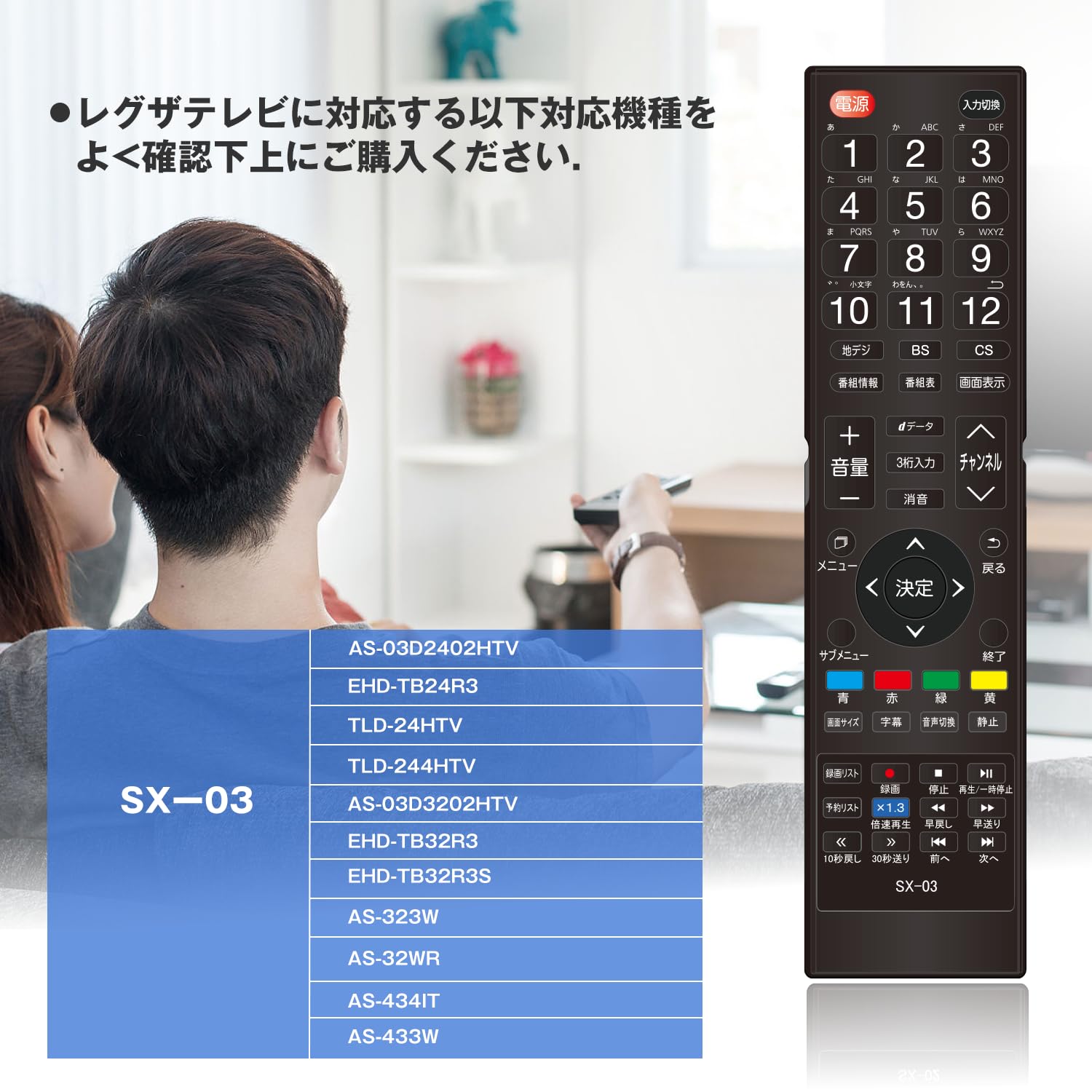 Amazon.co.jp: WIS SX-03 リモコン for AS-03D2402HTV EHD