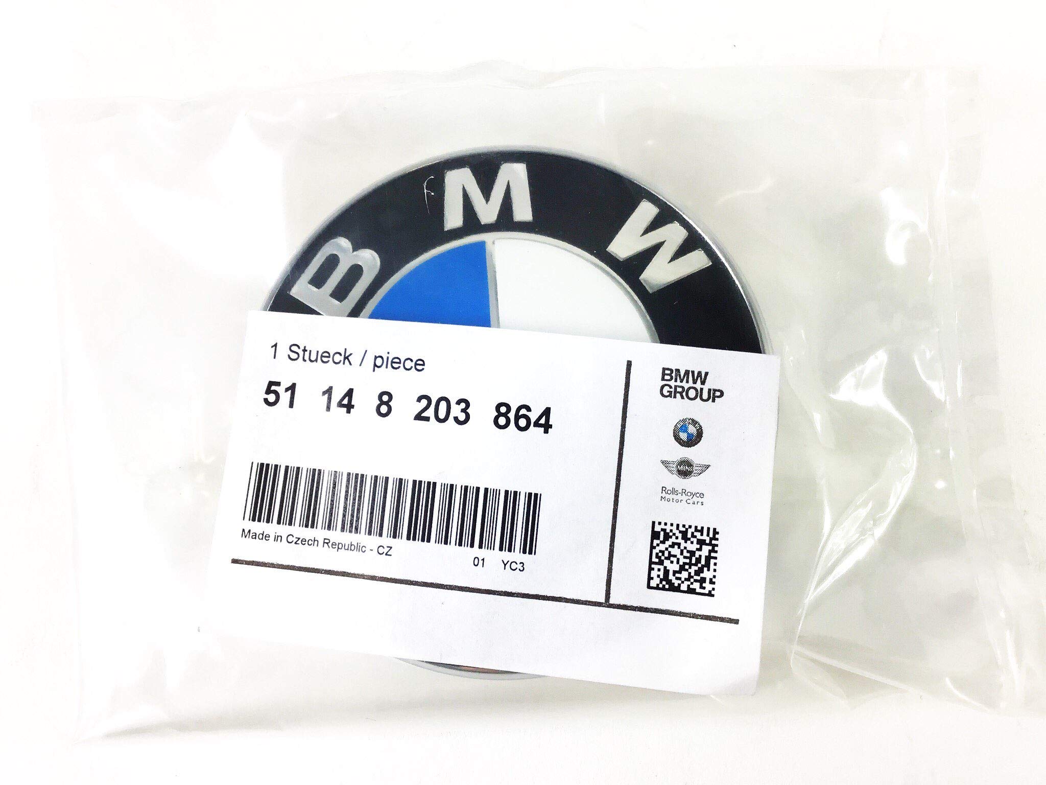 BMW Original Plakette Heckklappe