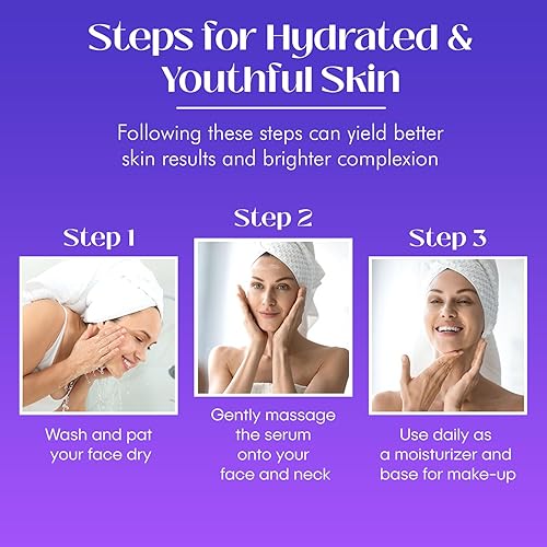 Miniatura 7 de Collagen Peptides - Suero facial antienvejecimiento  Reducción de arrugas, reafirmante, hidratante, nutritivo y ligero, para todo tipo de piel,