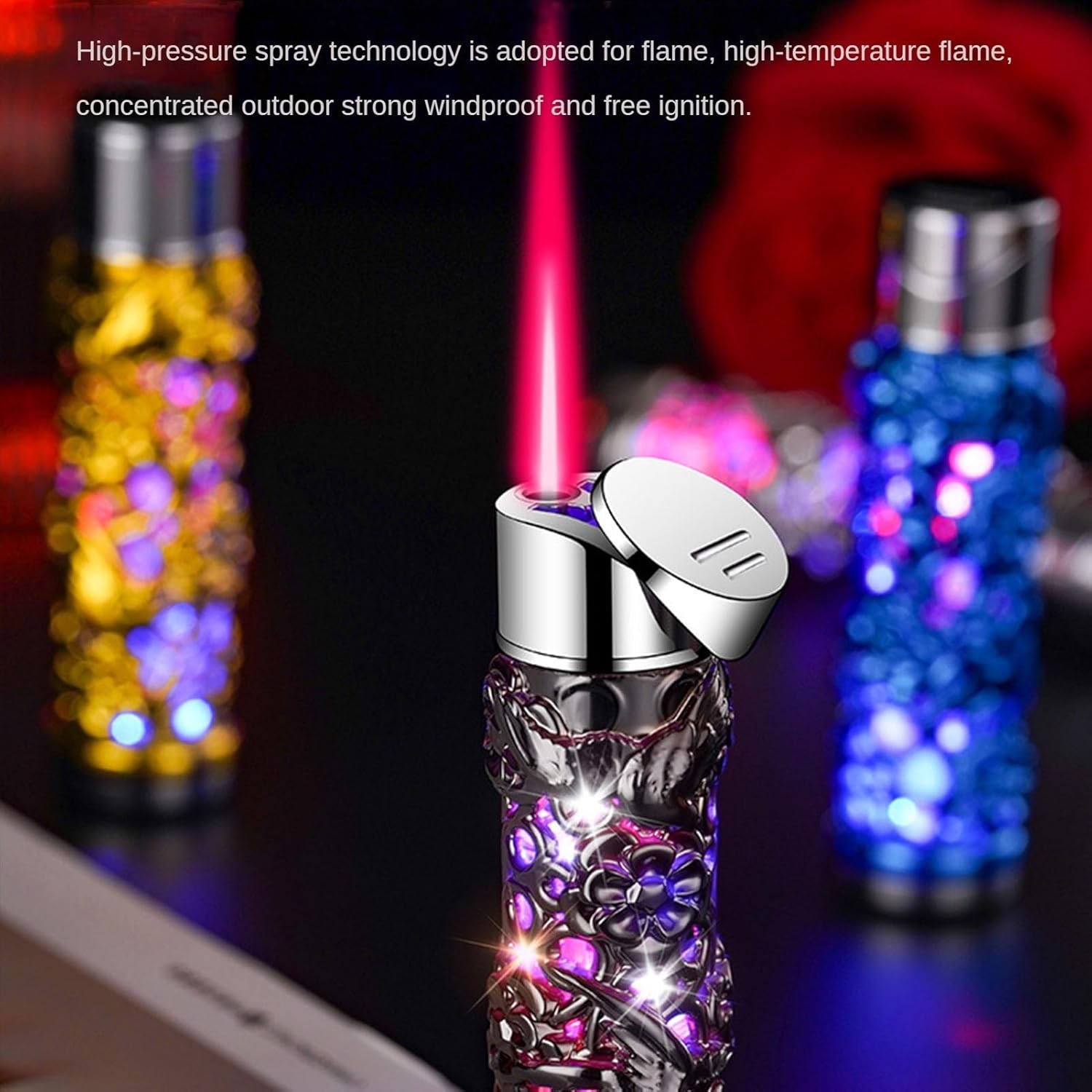 ライター、シガーライター、ジェットライター、ガスライター、シガーライター、毎日のギフト、屋内および屋外、男性へのライターギフトに最適