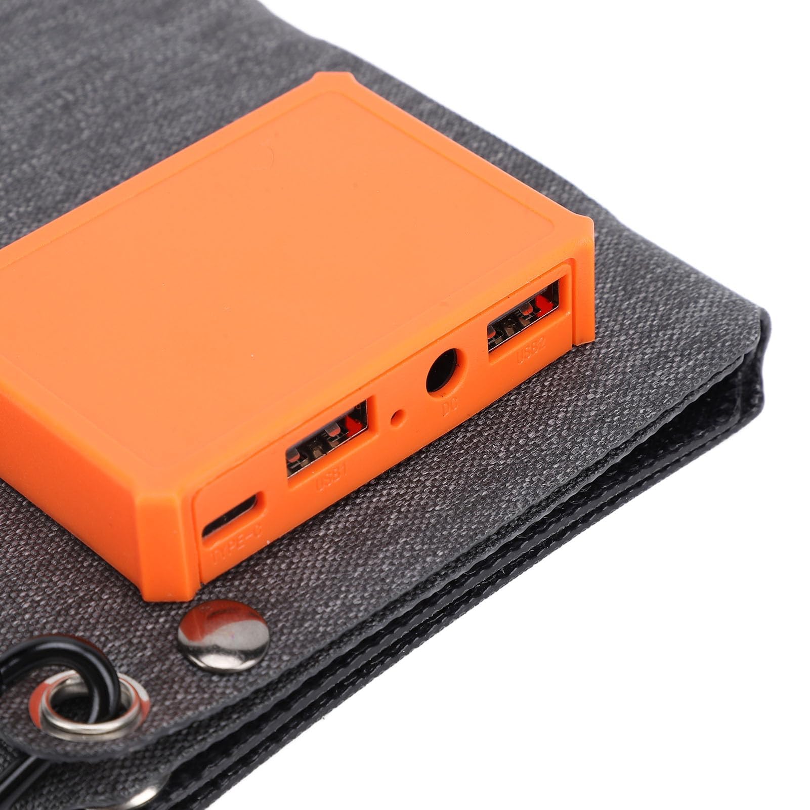 Panneau Solaire Pliable 40W, Monocristallin, Double Port USB, Régulateur QC, 4 Volets