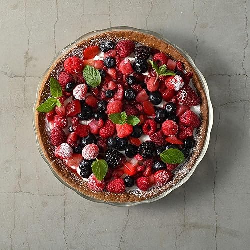 Miniatura 4 de HARIO BUONO Kitchen HPL-110-BK Heat Resistant Glass Plate, Made in Japan, 43.3 fl oz (1,100 ml), Clear