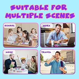 Cevioce 12 PCS Magnetic Ring Fidget Toys Set,ADHD Anxiety Magnetic Finger Spinner Pack for Teens Adults and Kids,Coolest Magnet Stress Relief Toy for 8+ Year Old Boys Girls Present