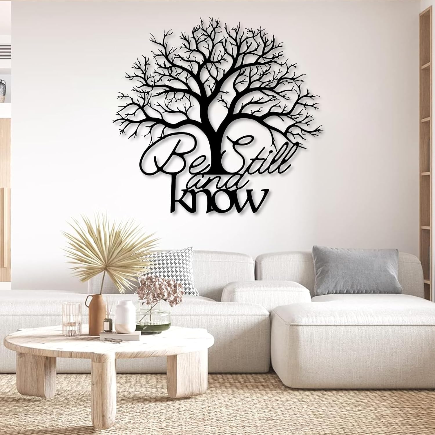 Be Still Metal Wall Art