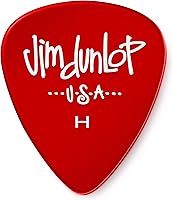 Vista 1 de Jim Dunlop Gels Heavy Guitar Picks - 12 Pack Red