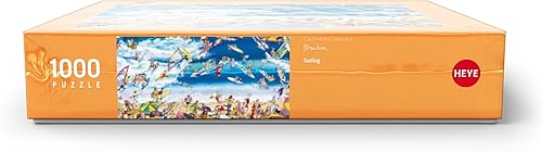 Miniatura 7 de MyPuzzle Surfing - Blachon - Clásicos de dibujos animados - Rompecabezas prémium de 1000 piezas para adultos