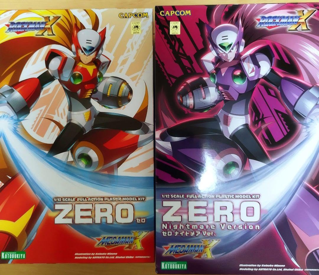 Amazon.co.jp: 未組立 ロックマンX ゼロナイトメアゼロ プラモデル 