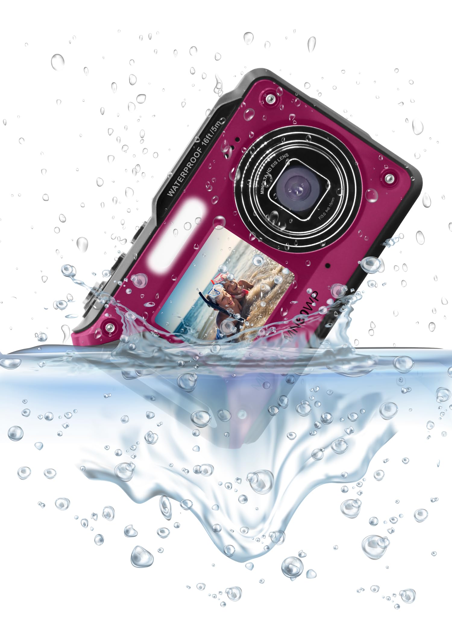 Amazon.com : Minolta Waterproof Digital Camera - 48MP Photos, 4K