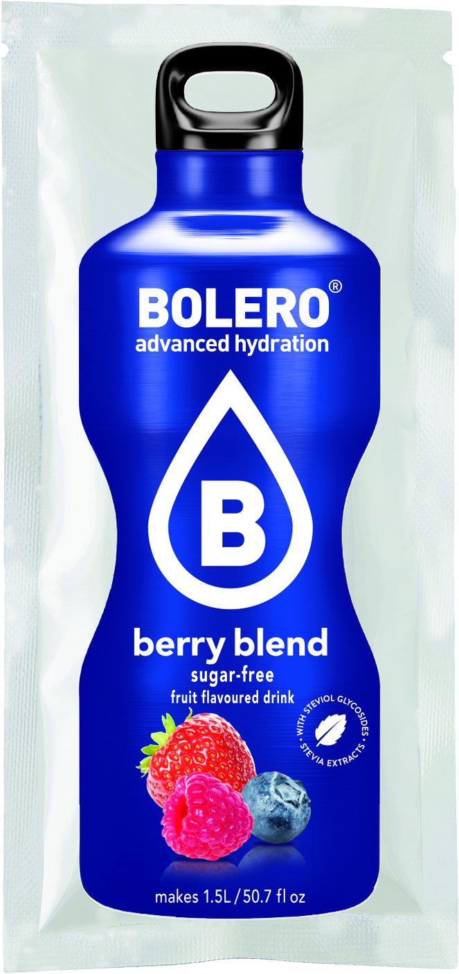 Bolero Bebidas Berry Blend (4 paquetes de 12 unidades), 432 g