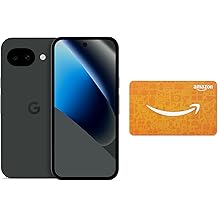 Google Pixel 10a - Obsidian - 128 GB with $100 Amazon Gift Card