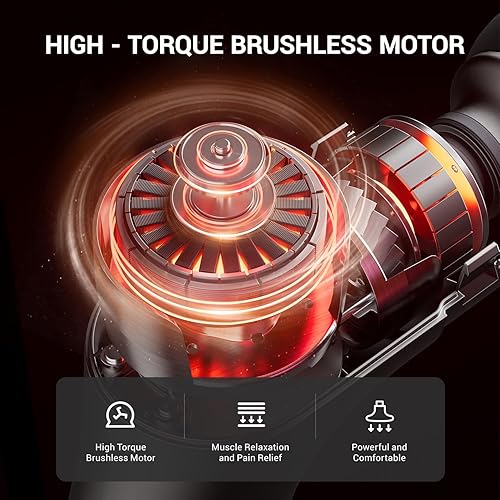 Miniatura 2 de PICOOC Pistola de masaje de tejido profundo, potente mini pistola de masaje muscular, pistola de masaje de percusión de alta intensidad para