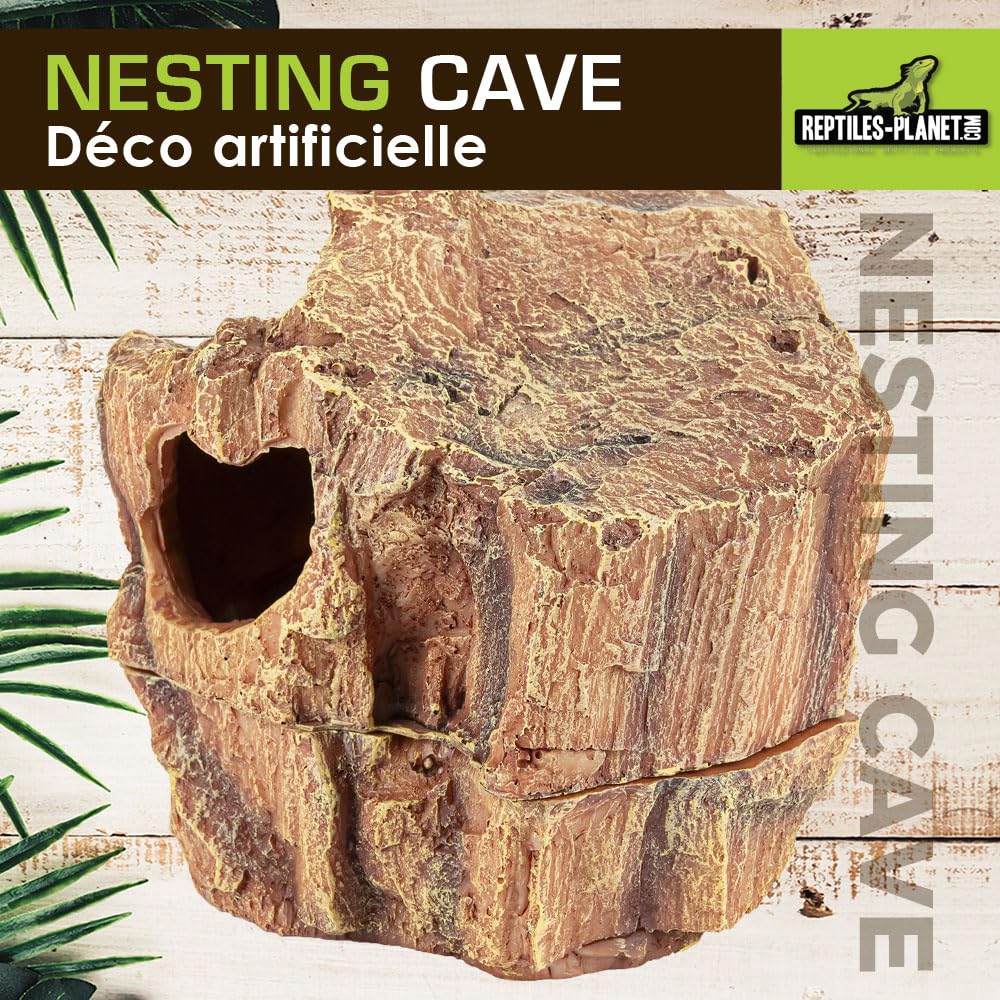 Reptiles Planet - Nesting Cave XL - Nid de Ponte - 20,5 x 15,5 x 16 cm