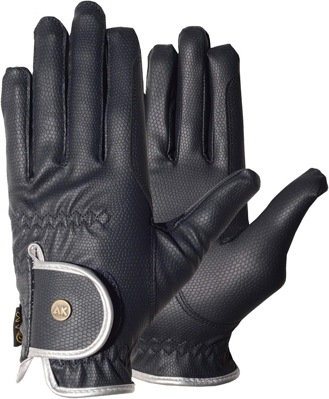 AK Synthetic Grip Horse Riding Gloves All Season Unisex Equestrian Gloves AKRS-6344