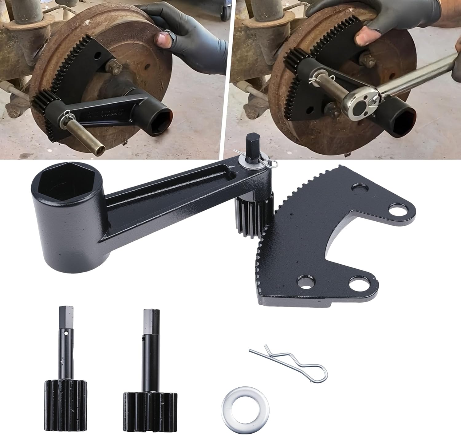 000133 Torque Multiplier Leverage Tool Compatible with Classic VW Bug/Volkswagen Beetle, 36mm Axle Nut and Flywheel Gland Nut Removal & Installation Tool Torque Leverage Tool