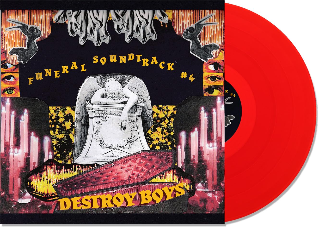 Destroy Boys - Funeral Soundtrack #4 (Hopeless) Orange Vinyl 12"" Album