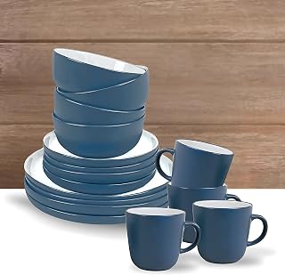 FEELINGS STONEWARE CERAMIC 16 PCS