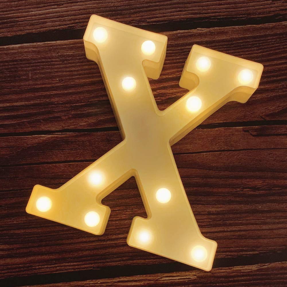 LED Marquee Letter Lights - Light Up Your Home! -17