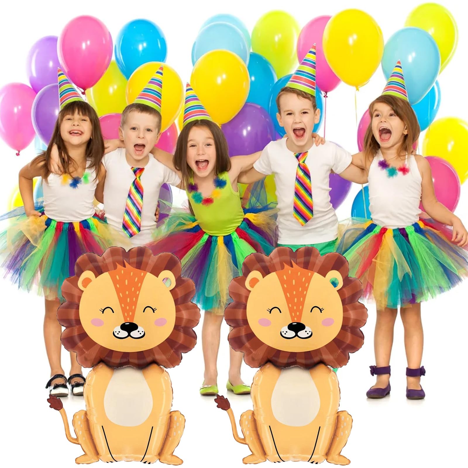 Catelves Ballonnen aapdecoratie, aap, folieballon, verjaardagsdecoratie, dieren, bosdieren, aap, helium, ballon, verjaardag, safariballonnen voor kinderverjaardag, feestdecoratie