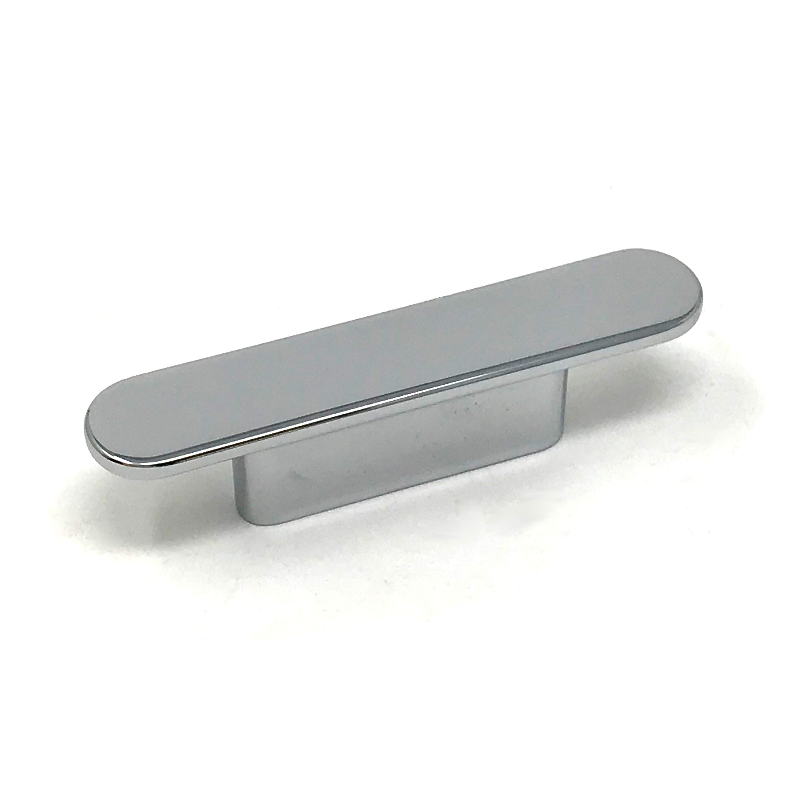  - 32mm Polished Chrome Cabinet Handle Silver Cupboard Door Drawer Pull Wardrobe Furniture Replacement