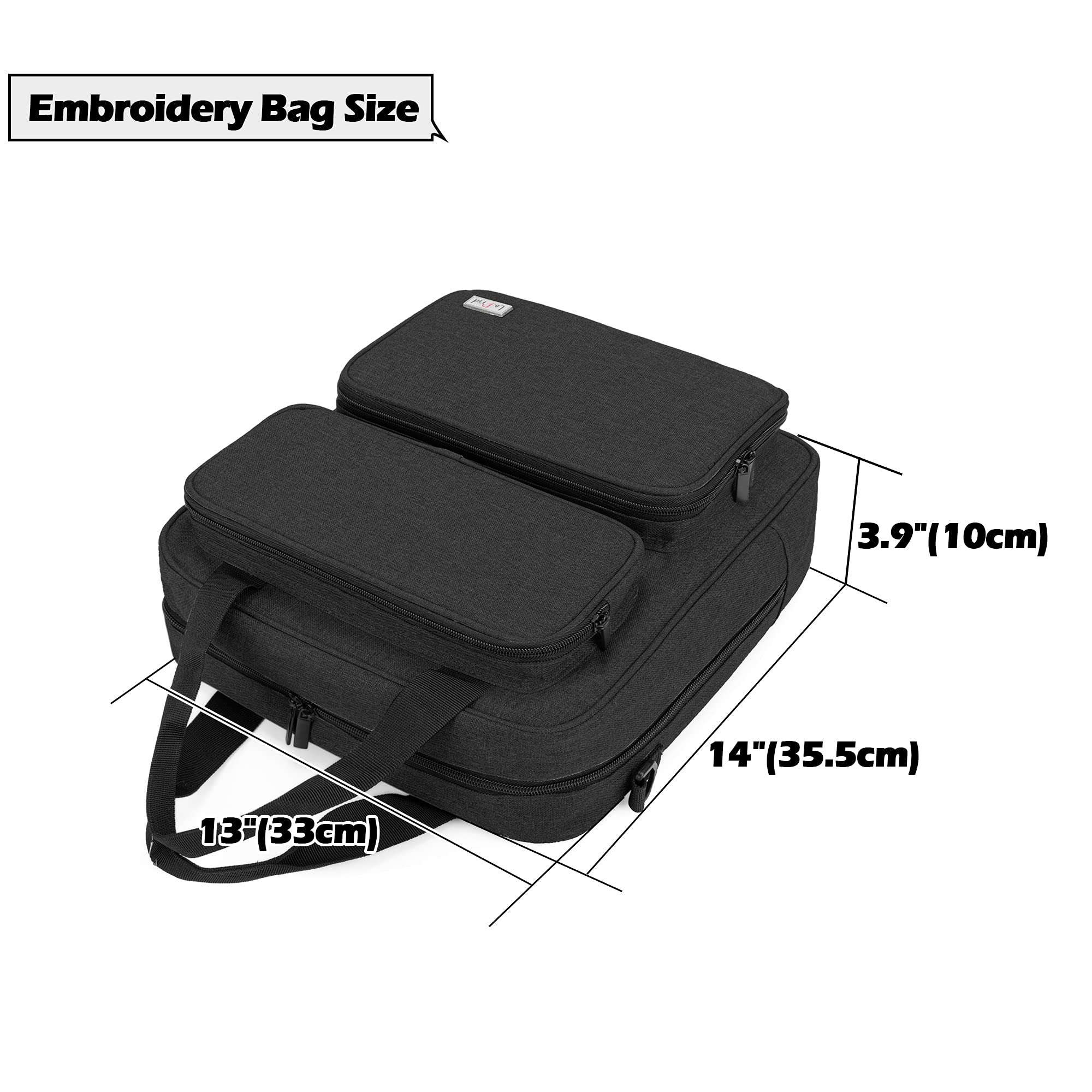 Sac De Rangement LoDrid Pour Broderie - Multi-Poches Et Portable | Idéal Pour Kits Point De Croix