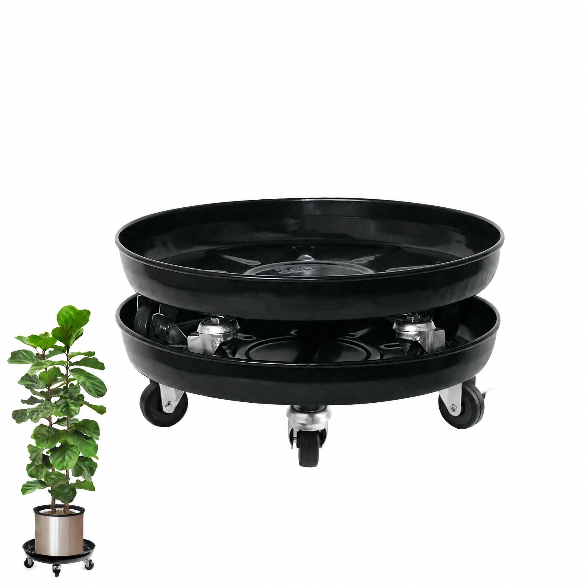 Choclaif Plant Caddy - Heavy Duty Rolling Stand -9 Choclaif Plant Caddy - Heavy Duty Rolling Stand -9