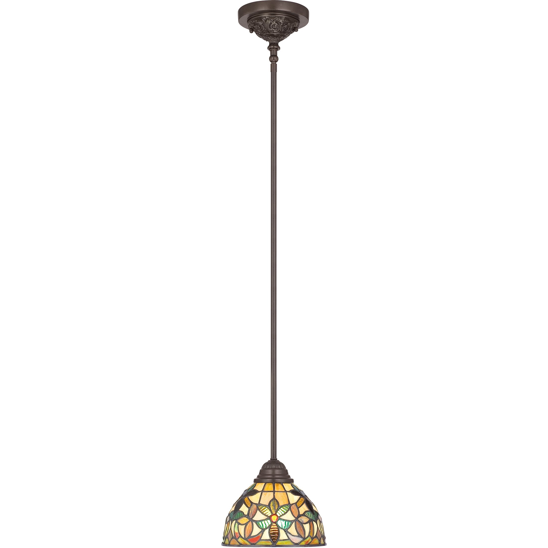 QuoizelKami 1-Light Vintage Bronze Mini Pendant Light