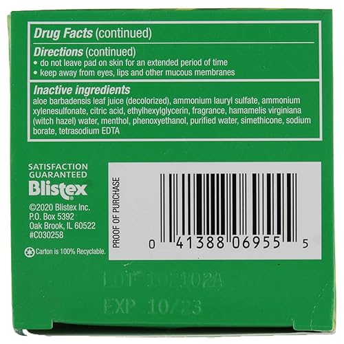 Miniatura 5 de Stridex Daily Care - Almohadillas para el acné con piel sensible al aloe, 55 unidades