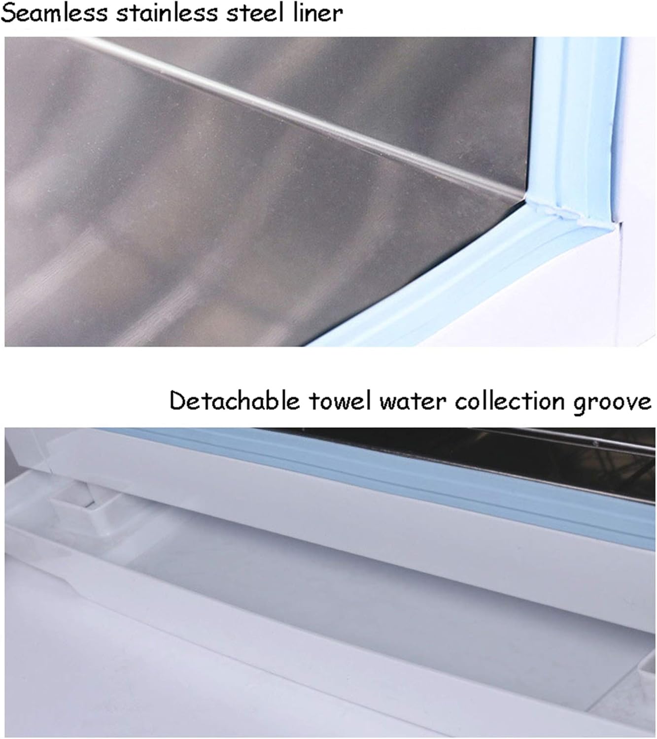 Hot Towel Cabinet Electric Towel Warmer 16L Capacity Single Layer Stainless Steel Racks for Spa Beauty Hall Hair Salon : Beauty & Personal Care