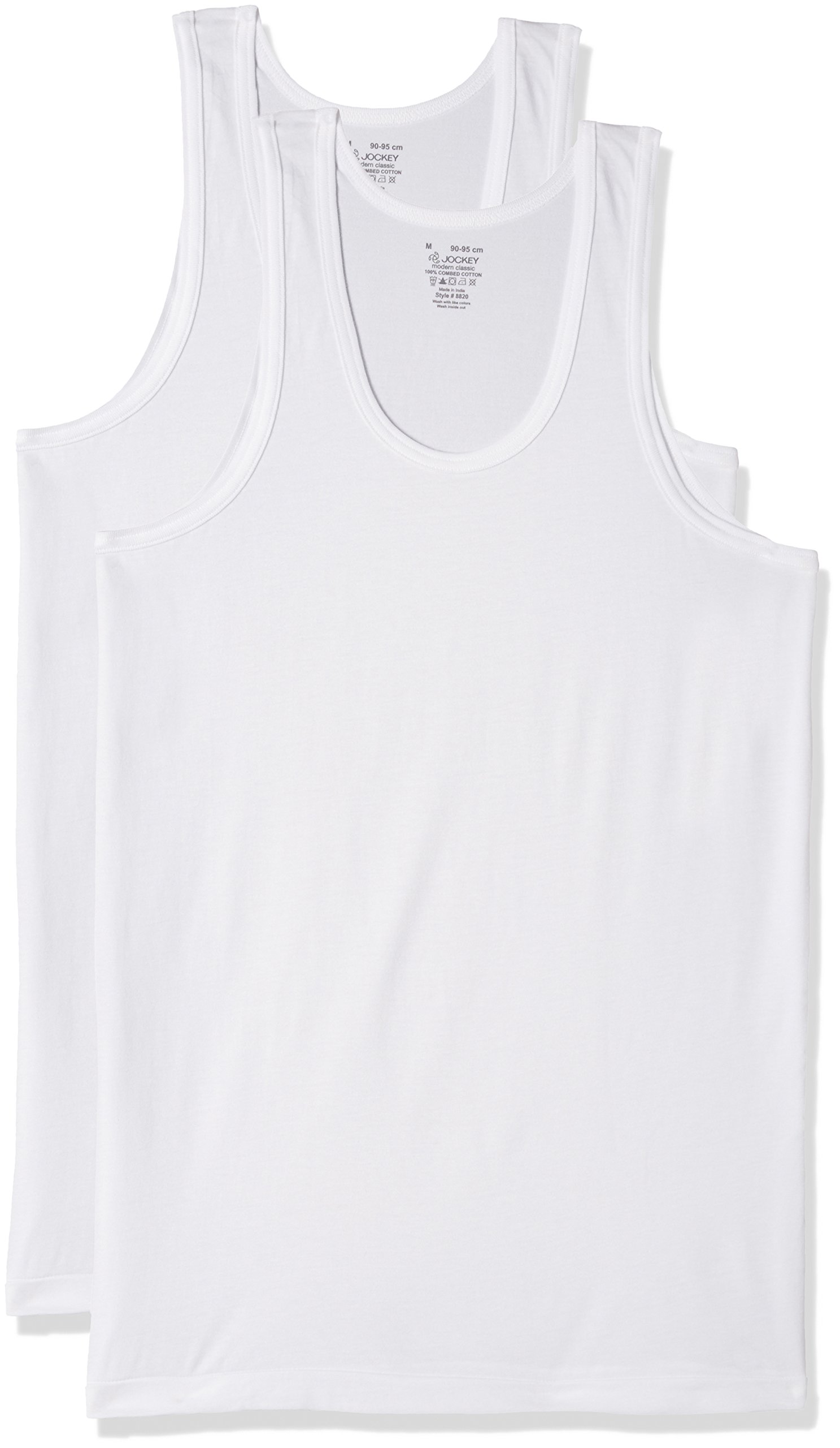 jockey Men's Cotton Undershirt (Pack of 2) (Modern Classic)-picture-30