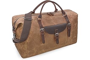 Oversized Leather Duffel Bag: Your Adventure-Ready Travel Companion