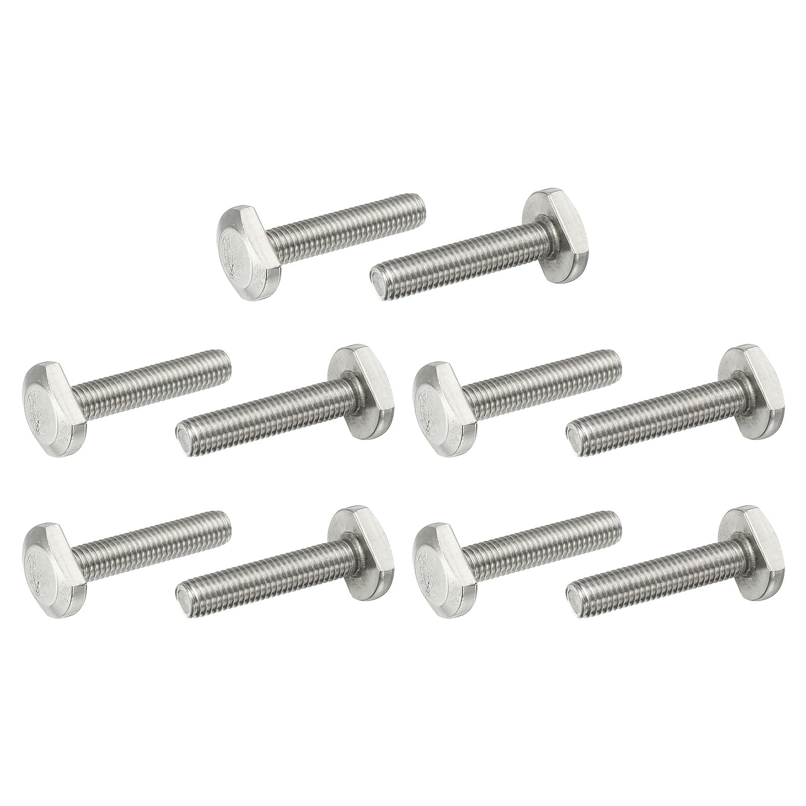 PATIKIL M8 x 40 mm T Slot Bolts