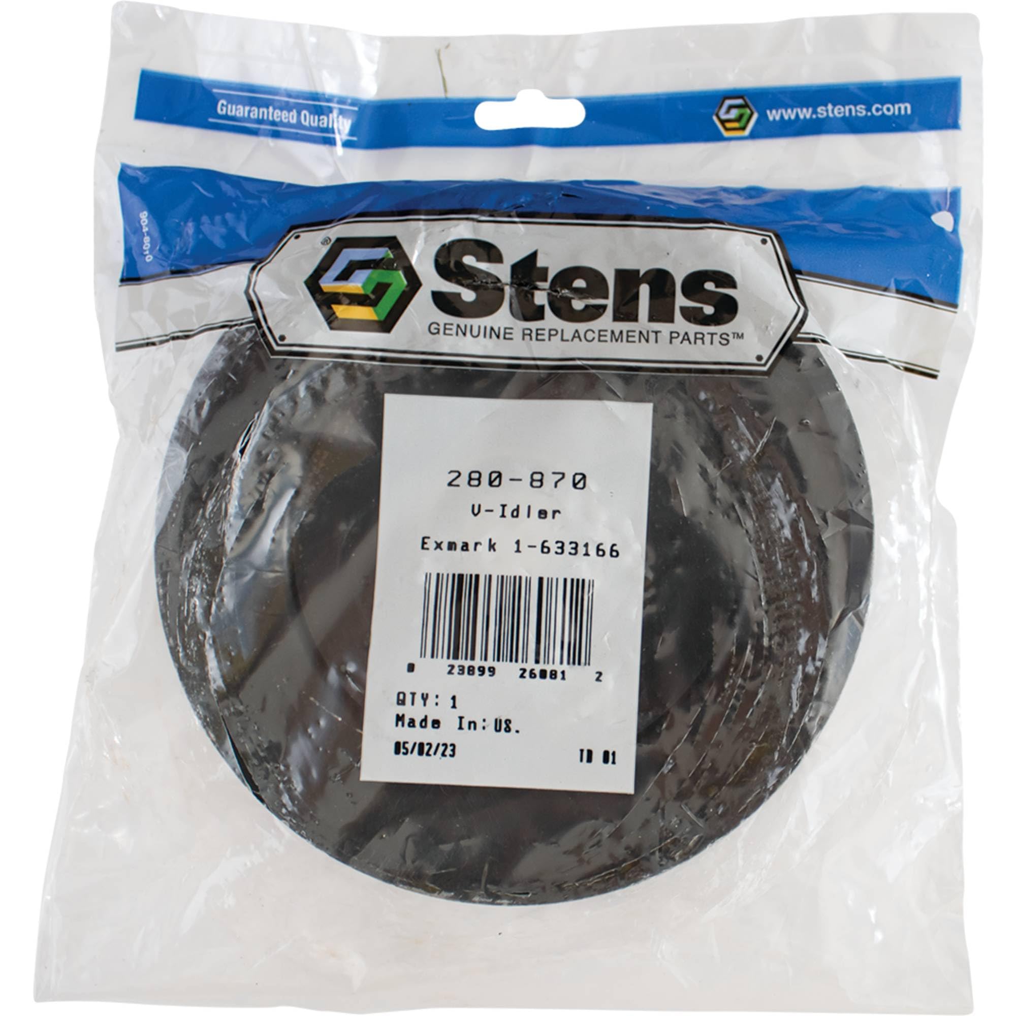Amazon.com: Stens New V-Idler 280-870 Compatible with Exmark Lazer