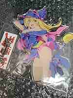 遊戯王 ブラック・マジシャン・ガール ICカード アクリルスタンド 香港