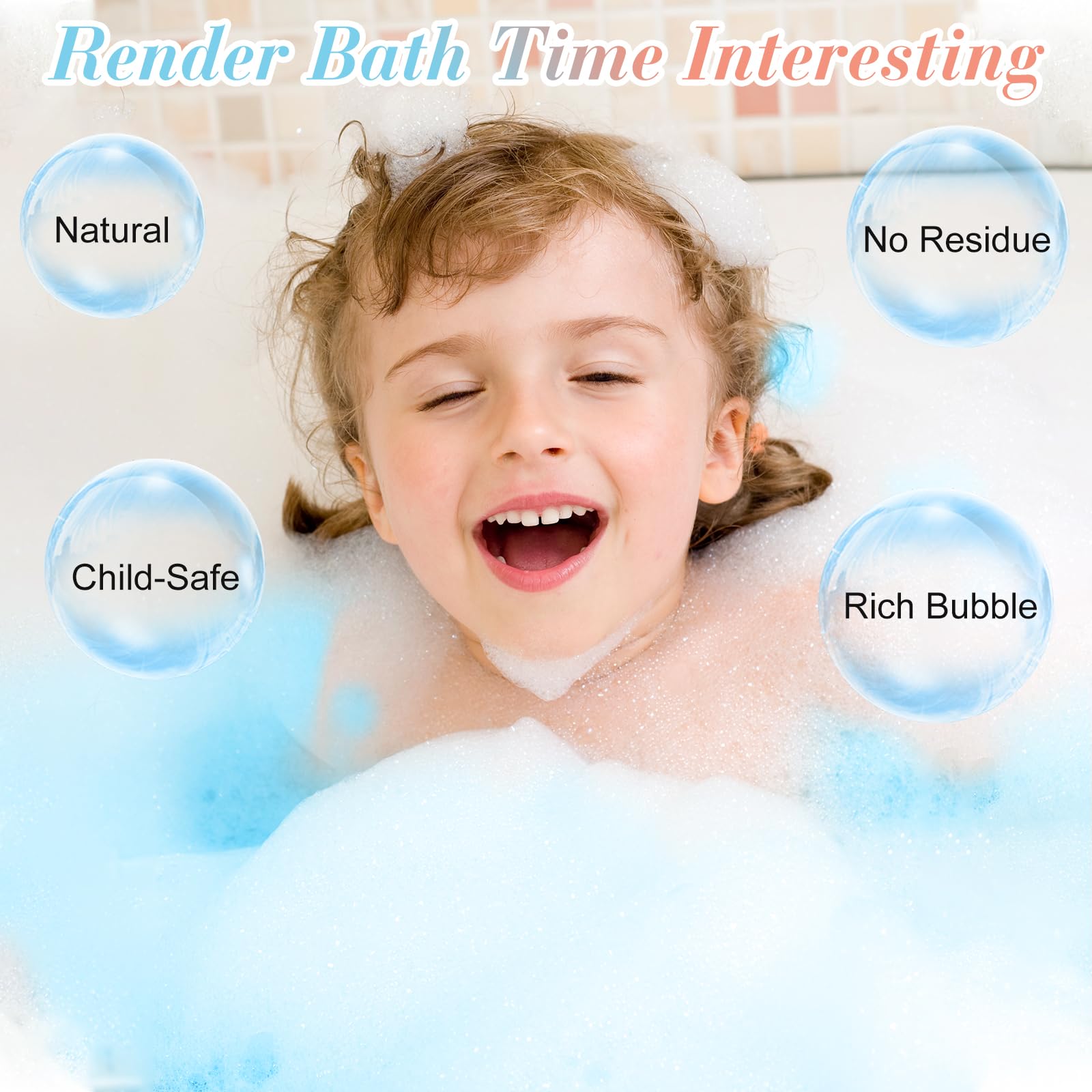 Lot de 12 bombes de bain pour filles avec jouets surprise à l'intérieur boules de bain spa naturelles faites à la main avec bijoux et jouets, Noël et les vacances pour les filles âgées de 3 à 12 ans