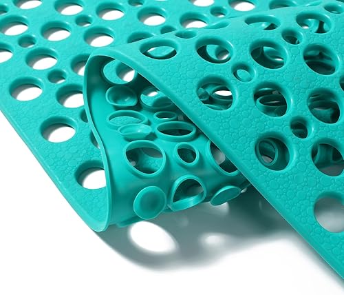 Miniatura 12 de Tapete Antideslizante para Bañera Extra Suave de TPE, Tapete de Baño para Niños, Lavable a Máquina, Tapete para Ducha de Baño, Solo para Bañeras