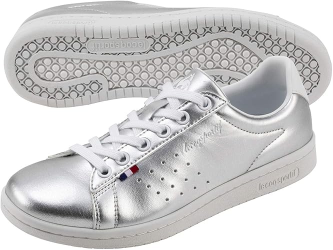 Amazon ルコック スポルティフ Le Coq Sportif La ローラン スニーカー La Roland Sl シルバー Ql1pjc19sw 25 0 スニーカー