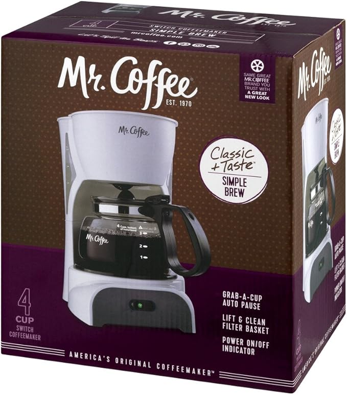 Cafetera de Goteo Automática con Filtro Removable para 4 Tazas miniatura 3