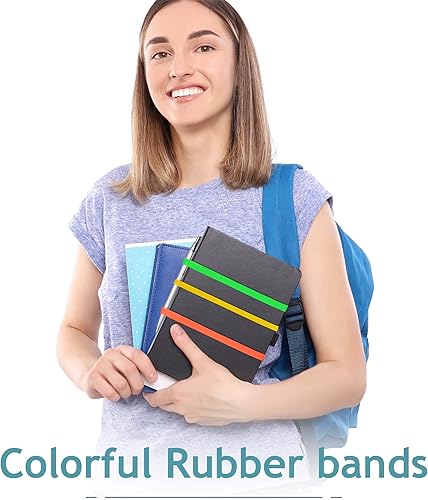 Miniatura 3 de Bandas de goma de alta calidad tamaño 33 - Bandas de goma estándar Suministros de oficina - Bandas de goma gruesas - Bandas de goma coloridas de 1/2