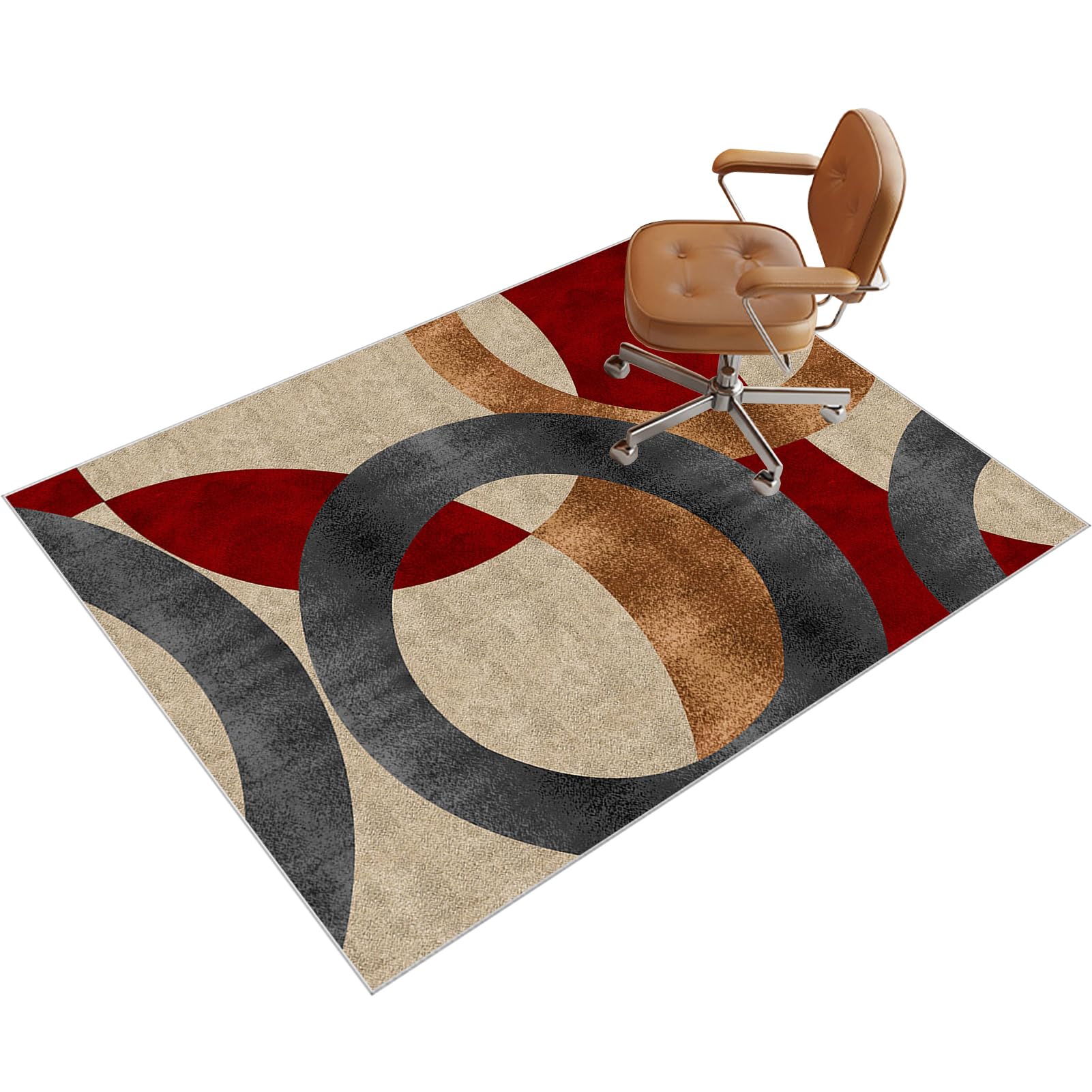 Floor Mat for Office Chair, Office Chair Mat for Hardwood Floor, Non Slip Gaming Computer Chair Mat, Carpet Protector Chair Mat, Multi-Purpose Floor Protectors for Rolling Chairs 90 x 140 cm — image 1