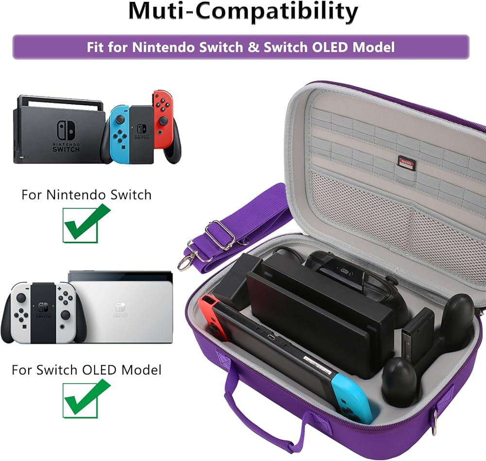 Nintendo Switch 本体 MicroSD64GB ケース Amazon.com: COOWPS Switch Case for Nintendo Switch and Switch OLED