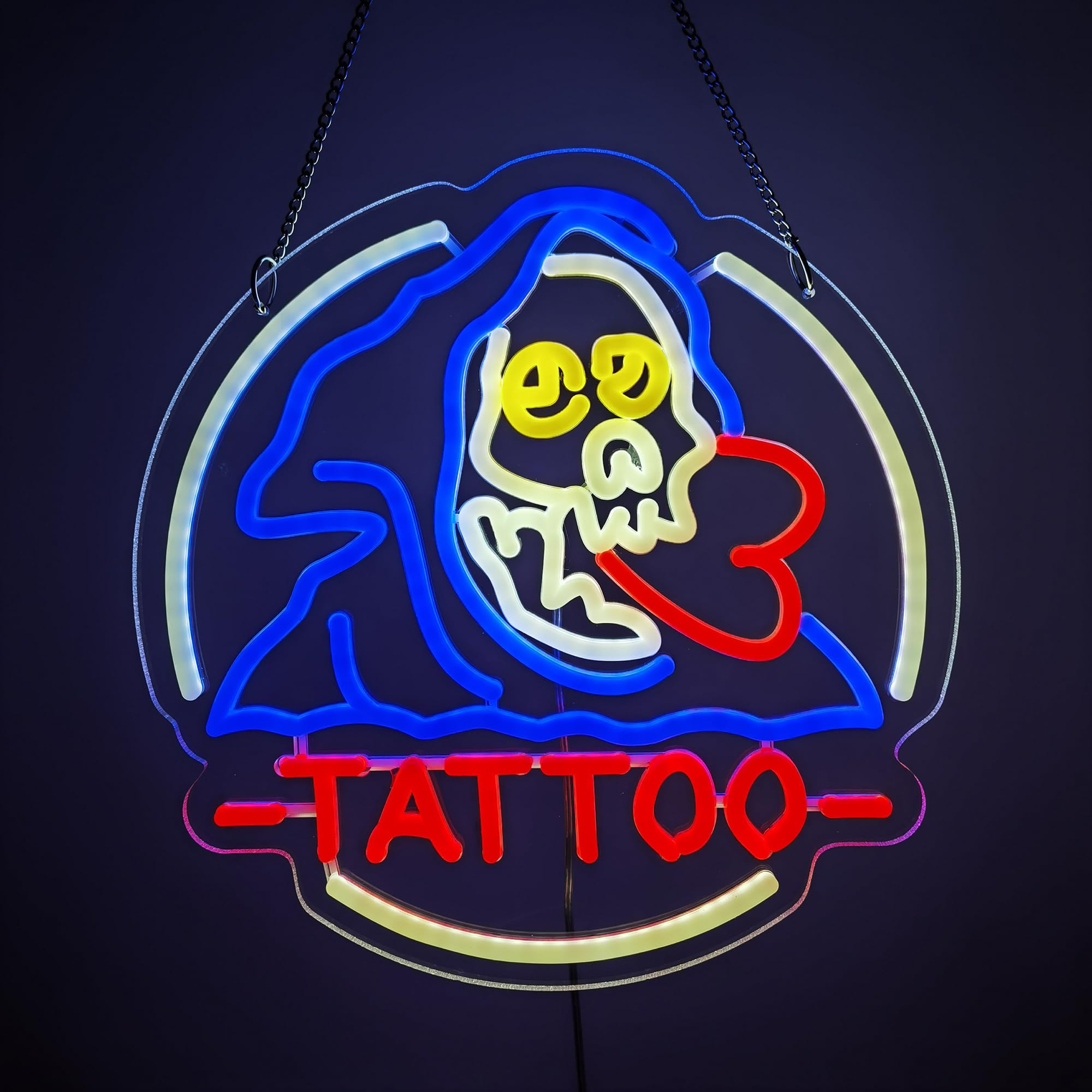 DiyidaTattoo LED Neon Light Sign for Beer Bar Club Bedroom Office Hotel Pub Cafe Wedding Birthday Party Man Cave Art Wall