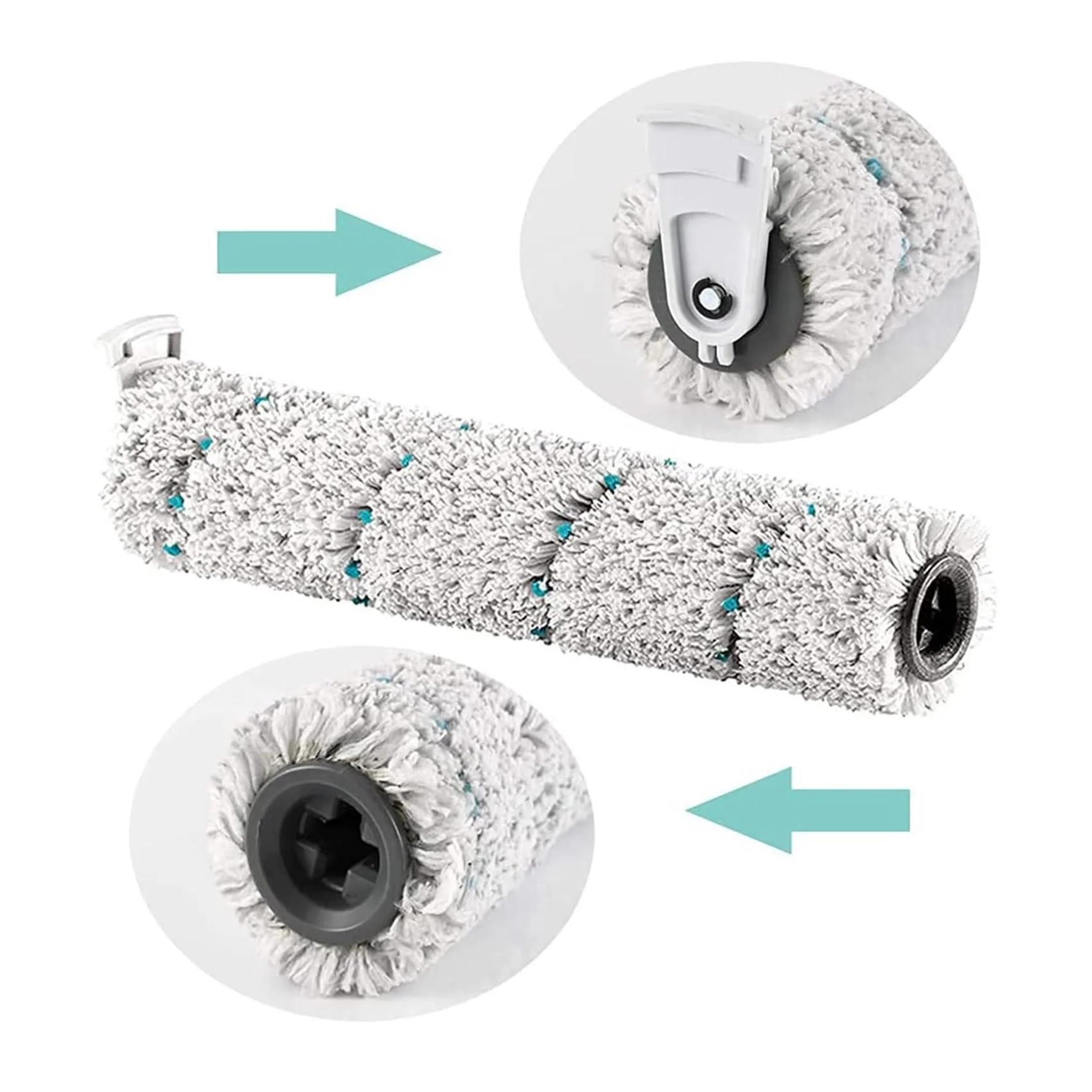 Compatible con Bissell, CrossWave 2554 2590 Cepillo Filtro Kit