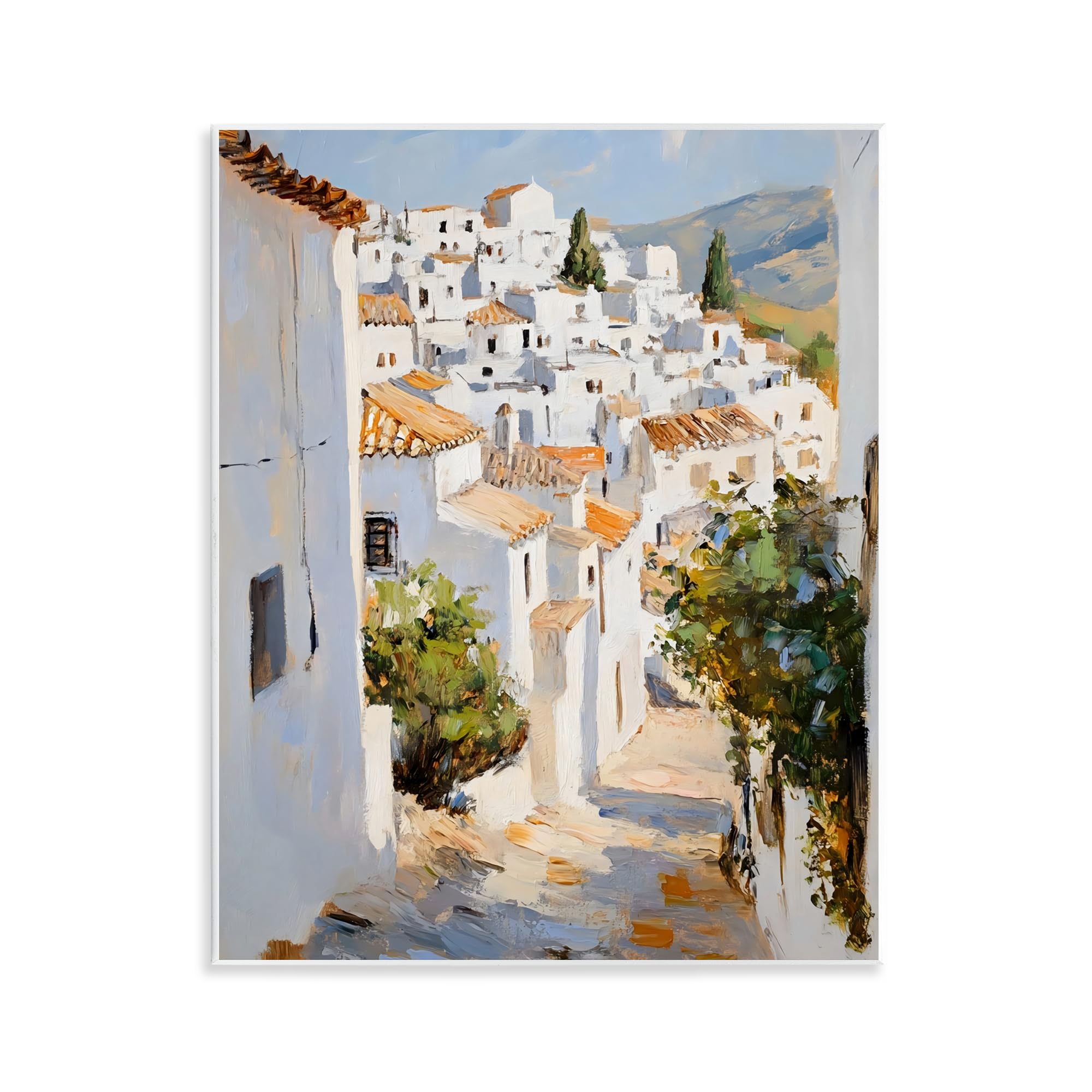 Stupell Industries Charming European Town Wall Plaque Art, design by Franklyn Gregory, 14 x 11