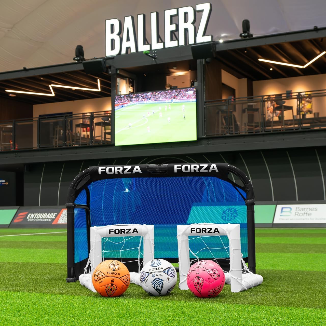 FORZA Icon Pro Ballons de Football | Ballons de Haute Qualité pour Les Matchs Compétitifs | Disponibles en Tailles 3, 4 et 5