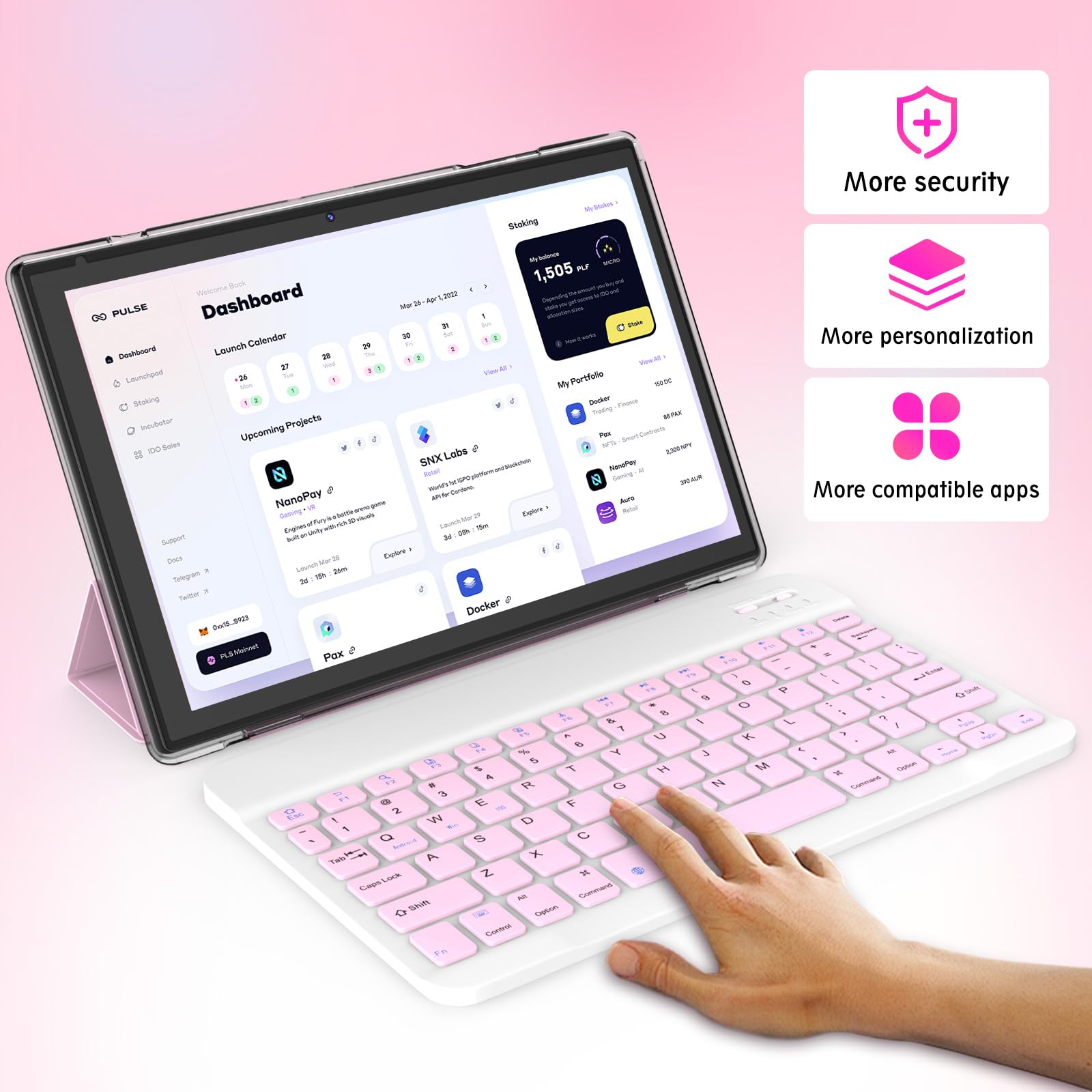 Amazon.co.jp: キーボード付き10インチタブレット Android 15(NOT GO