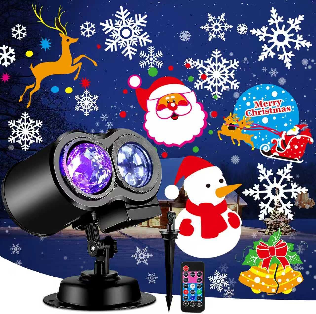 Brighter Christmas Projector Lights Outdoor,2025 Upgrade Holiday Projectors with 19HD Slides (Ocean Wave & Patterns), Weatherproof Christmas,Halloween Projector,Christmas Decorations for Light Show Brighter Christmas Projector Lights Outdoor,2025 Upgrade Holiday Projectors with 19HD Slides (Ocean Wave & Patterns), Weatherproof Christmas,Halloween Projector,Christmas Decorations for Light Show
