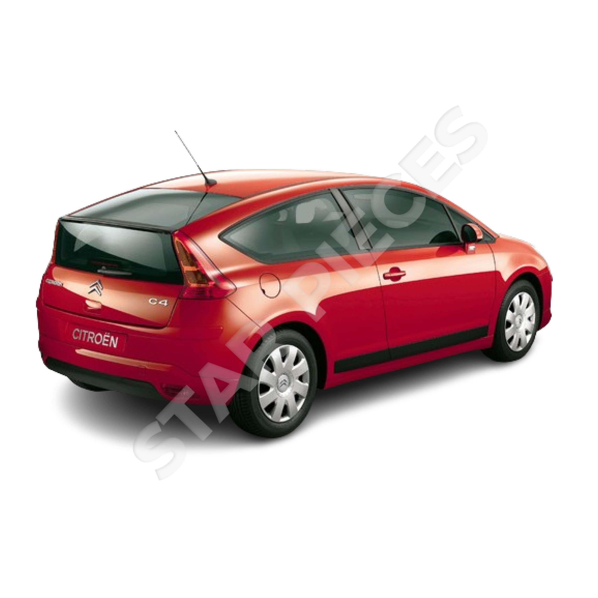 Lot De 2 Vérins De Hayon Pour Citroën C4 Coupé 3 Portes 2004-2010 - Longueur 558 Mm, Force 530 N - Réf. 9647295380