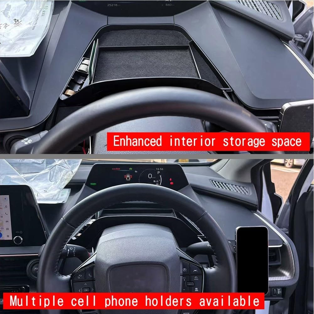 plateau de rangement support de téléphone intégré pour 2023 pour toyota