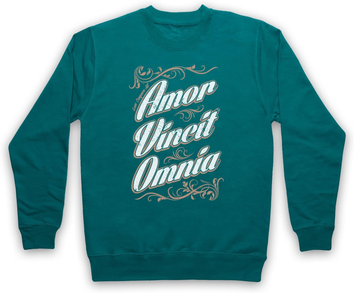 Amor Vincit Omnia Love Conquers All Adults Sweatshirt