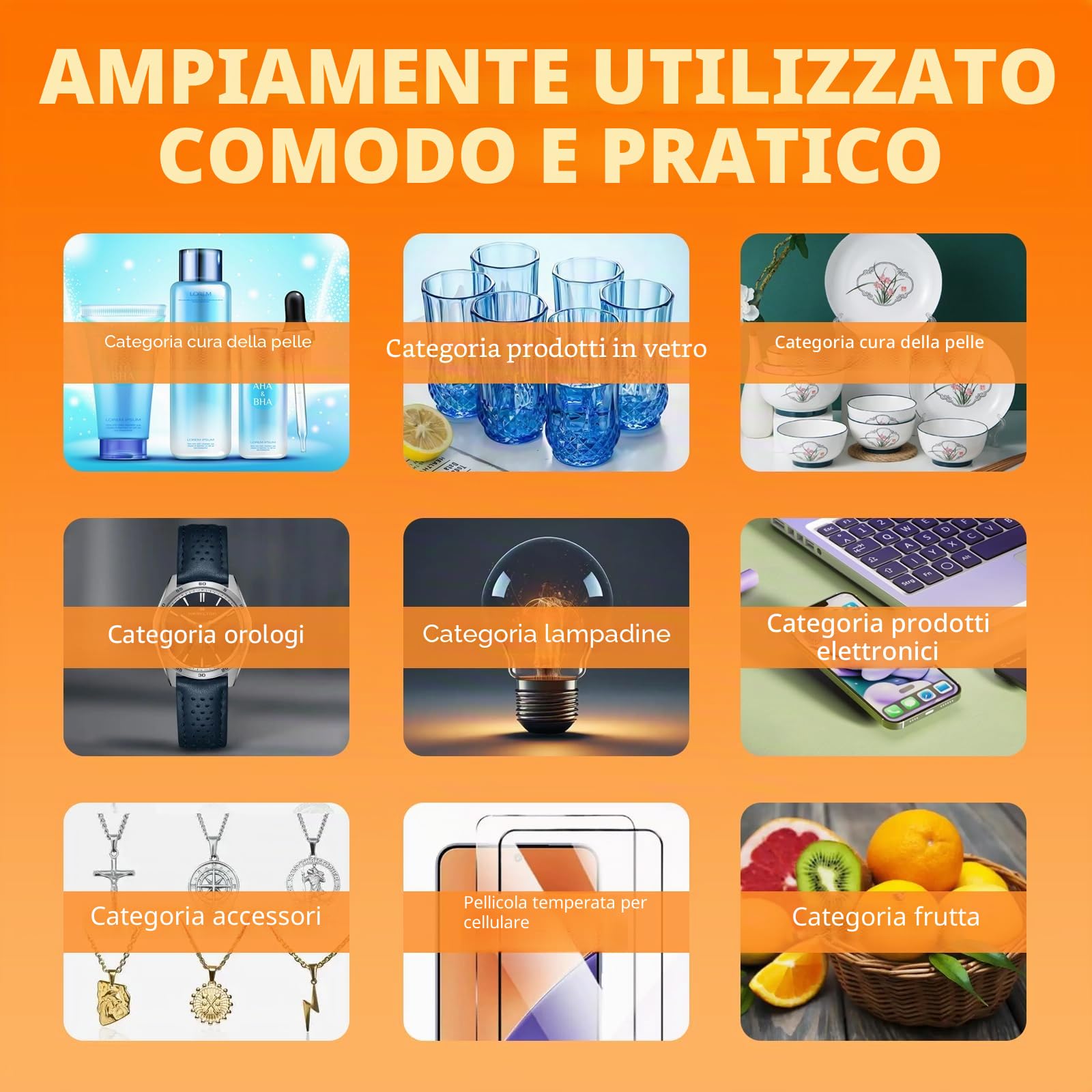 Pluriball Fogli in Poliuretano Espanso 20 x 20 cm 100 pezzi per Imballaggio